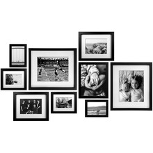 9 Piece Slim Box Frame Gallery Wall Set